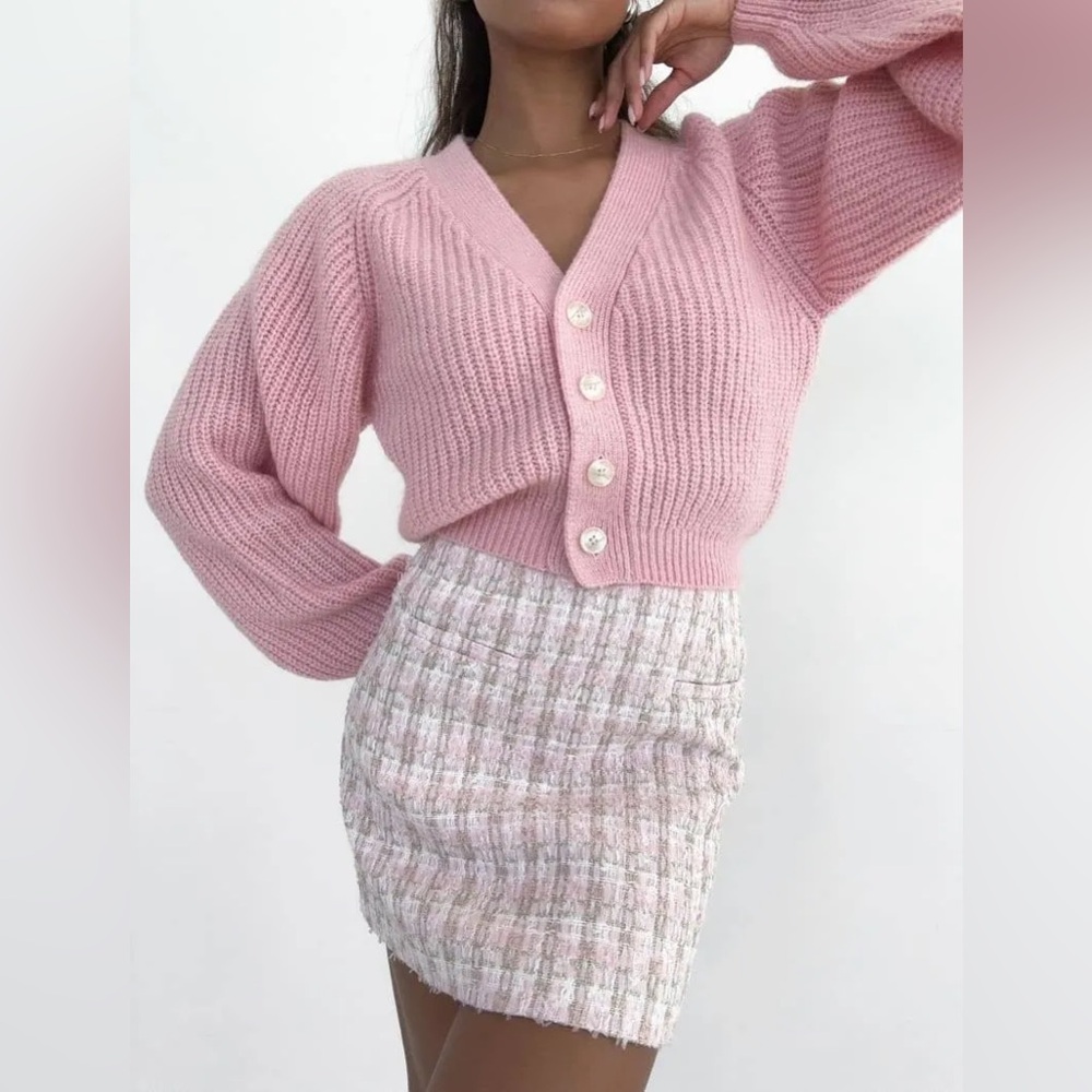 Rumored Frenchie Cardigan in Pattycake